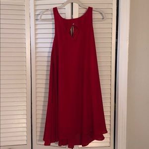 Red cocktail dress KLd signature size medium